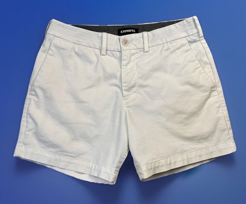 Express Women’s Shorts White Size 28